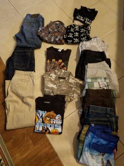 Nice clean Boys clothes sz 14 (16pc)