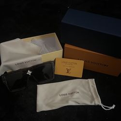 Louis Vuitton Cheetah Print Sunglasses With Case