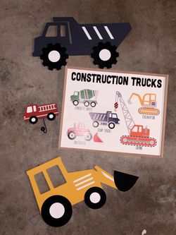 Boys Truck Room Decor