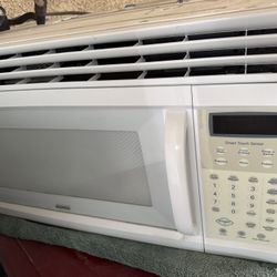White Microwave 