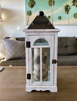 Decorative Lantern With Candle