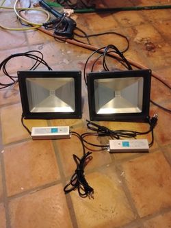 Rgb flood lights