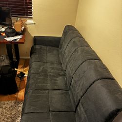Black Futon Couch Great Condition Like New