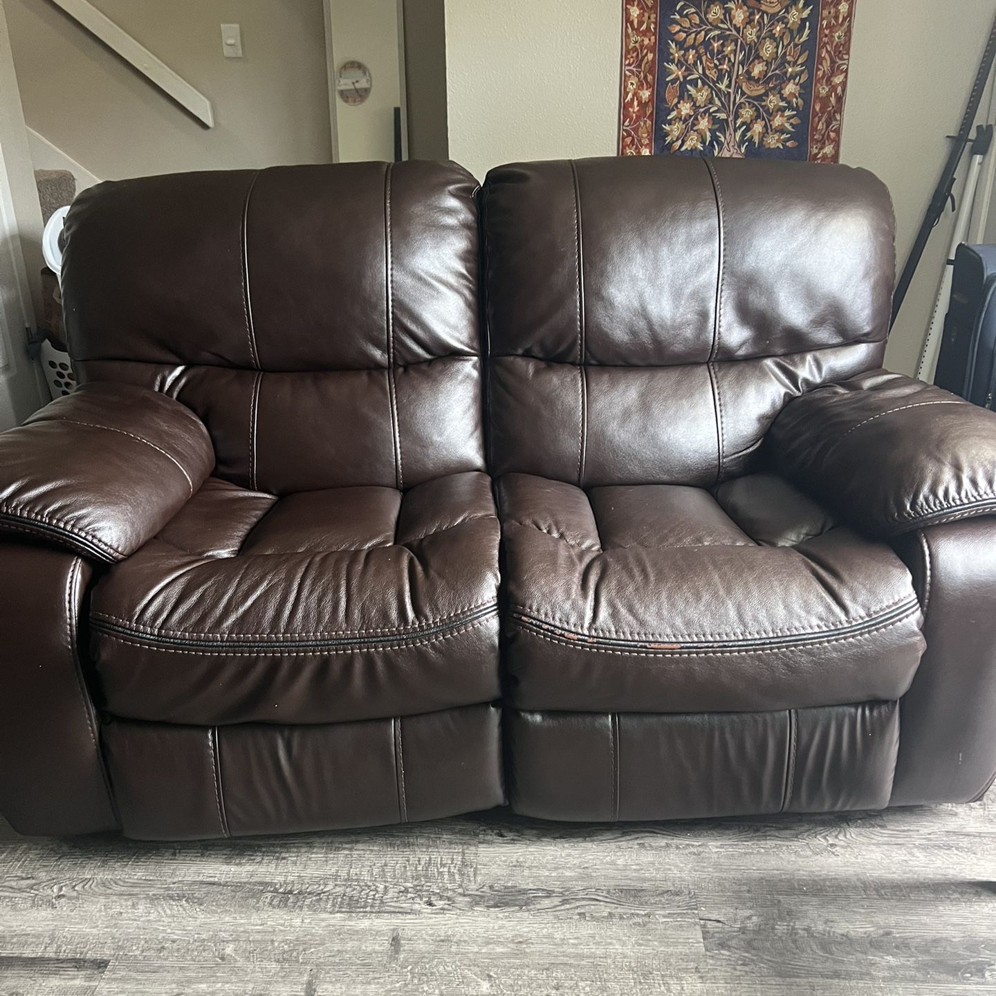 Power Reclining Two Seater Sofa 