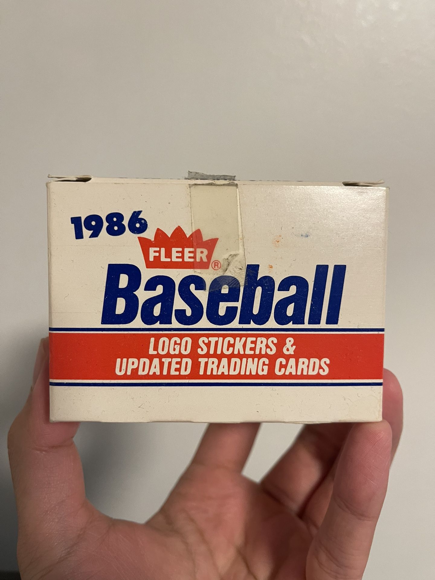 1986 Fleer Baseball Cards