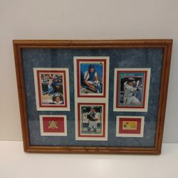 Gary Carter 90's Baseball Card Display Frame 