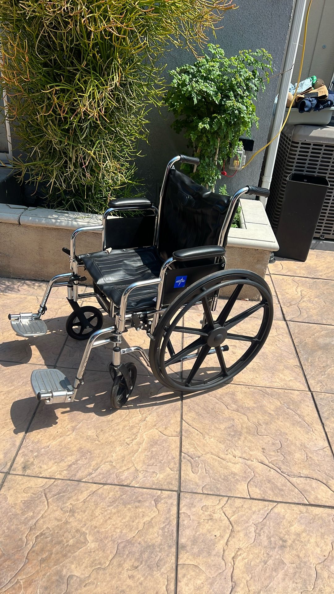 Medline Black Wheelchair