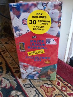 The major league baseball collectors box 1998