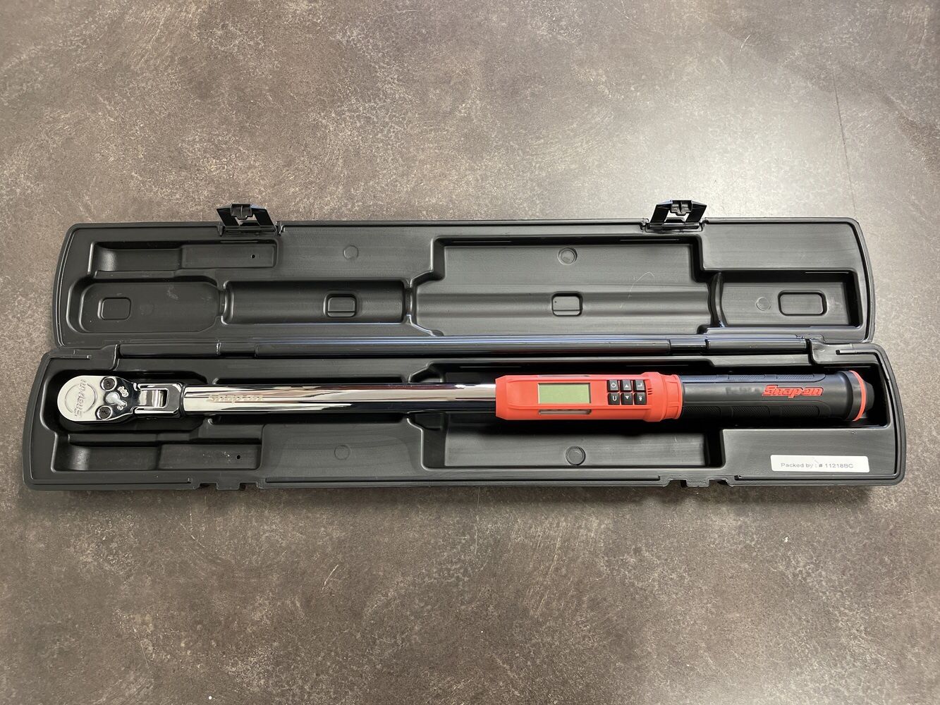 Snap-On ATECH3F250OB 1/2” Drive 12.5-250ft-lbs Torque Wrench Calibrated