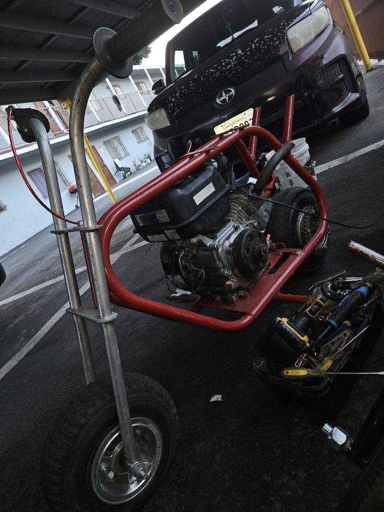 Cat Mini Bike 212cc Predator Only Need Chain Put Back And Seat