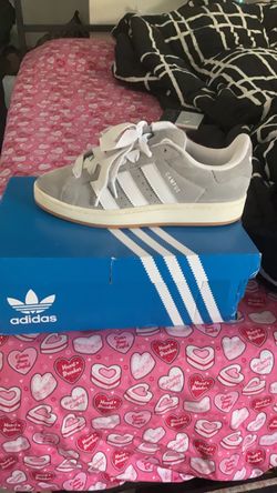 Adidas Campus Sneakers Grey White