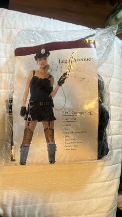 Seven Piece Corrupt Cop Costume
