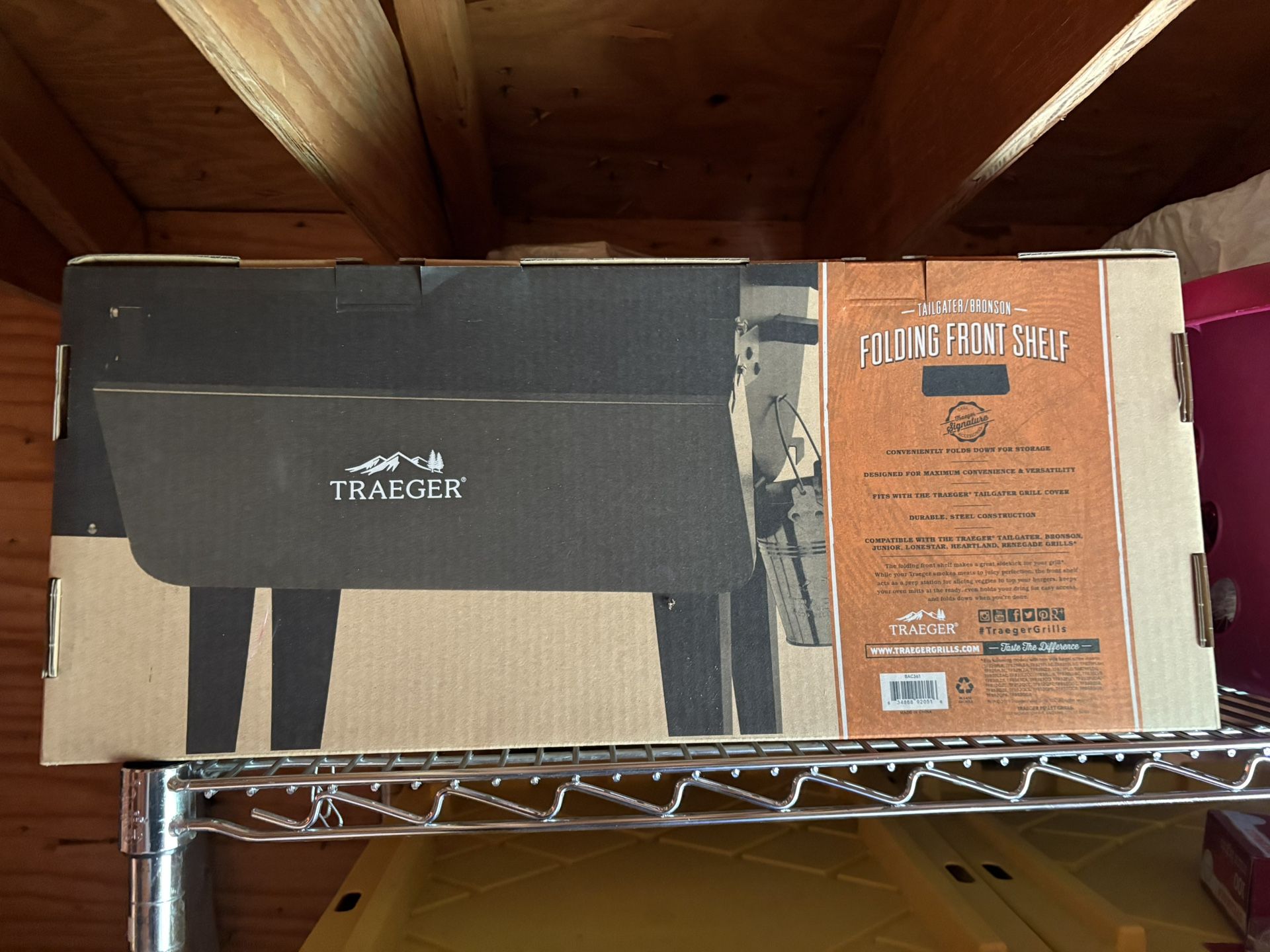 Traeger Folding Front Shelf