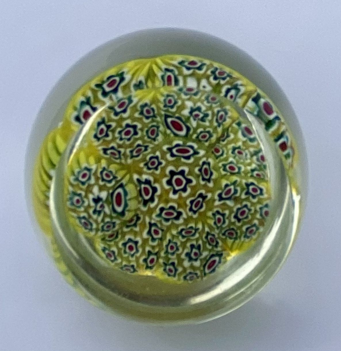 Vintage Murano Millefiori Paperweight