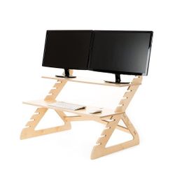 $80 READY DESK ADJUSTABLE STANDING COMPUTER DESK 