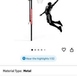 Basketball Hoop 52” In Ground