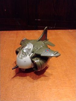 Bandai egg Jet harrier toy