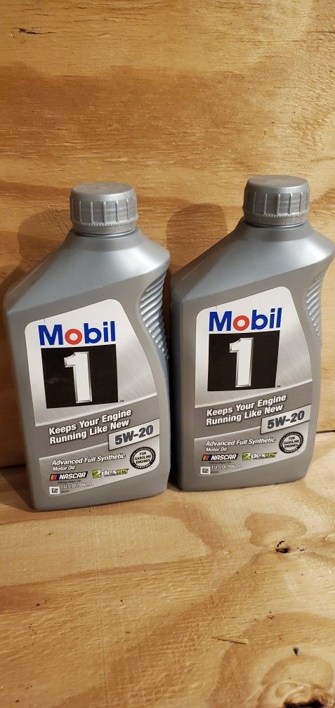 Mobil 1 5W-20 Advanced Full Synthetic Motor Oil Dexos Aproved GEN 2