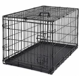 🐾 Dog Crate for Sale – $50
Sturdy Black Wire Dog Crate – $50
Clean and in good condition.
✔️ Strong metal construction
✔️ Removable plastic tray
✔️ F