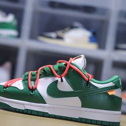 Nike Dunk Low Off White Pine Green 46