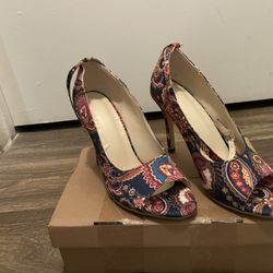 New Stilettos Dark Blue Pattern