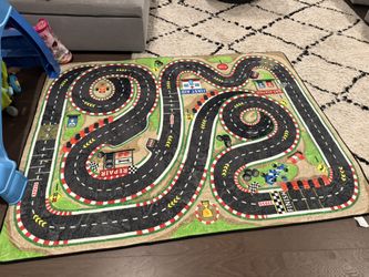 Car Racing Play Mat And Extra Accessories
