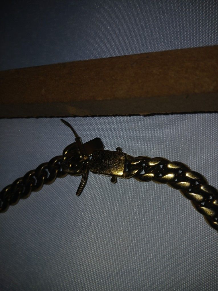14k 22 Inch Gold Chain