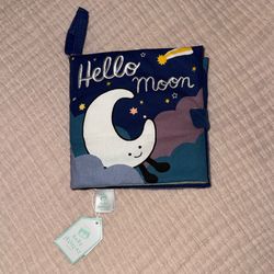 Jellycat Plush Book Hello Moon NWT 