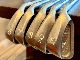 Ping Eye 2 Orange Dot Iron Set: 6-P