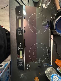 Duxtop Double Induction Cooktop 1800W – 2 Burner Portable Stove