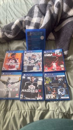 PS4 video games (7 total)