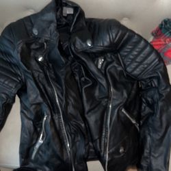 Black Leather Jacket 