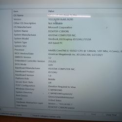 Vivobook Asus Laptop X512JAU 512JA