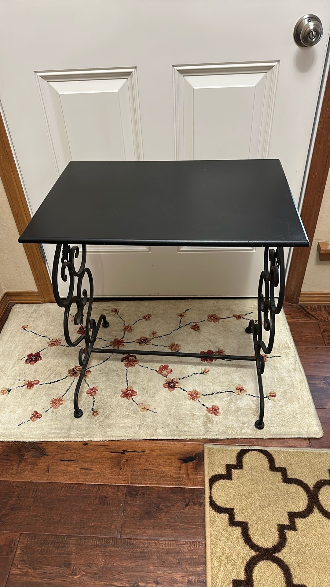 Metal Table With Wood Top
