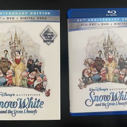 Snow White And The Seven Dwarfs Bluray +DVD +Bonus Disc