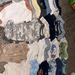 0-3 & 3-6 months boy clothes 