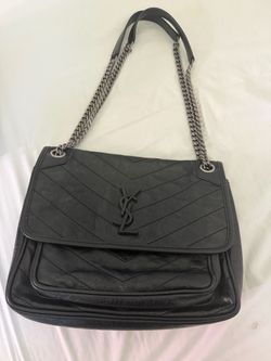 Saint Laurent Niki Shoulder Bag Black