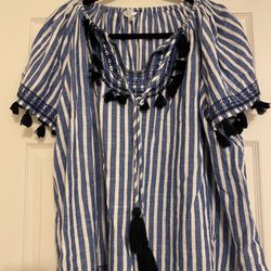 Size 2X Boho Top