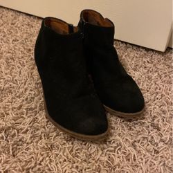 Girls Black Booties Size 13 