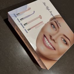  High Frequency Facial Wand Machine | 4 Electrodes | Acne & Skin Care