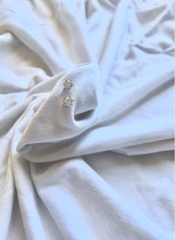 0.5ct Moissanite Stud Earrings 925 Sterling Silver | GRA Certified | D Color VVS1