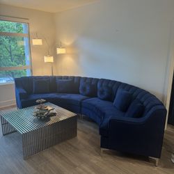 Blue Velvet Sofas