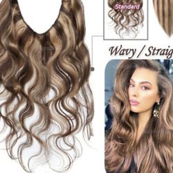 New Invisible Elastic Wire In Human Hair Price depends on length(16-22 inches) Many colors available