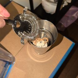 Cocktail Shaker Set With Whiskey Rocks