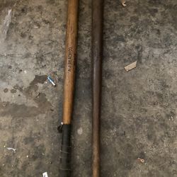 Old Wooden Baseball Bats