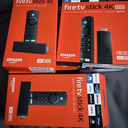 4K HD & 4K Max Fire Sticks & ONN Android Boxes