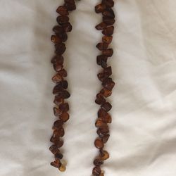 Old Baltic Amber Necklace ..70s