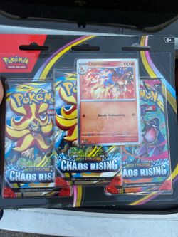 Pokemon Chaos Rising 3- Pack Blister