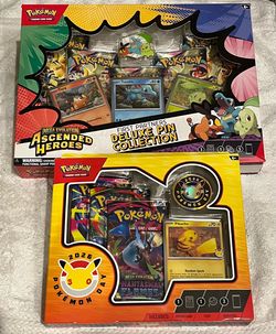 2026 “POKEMON DAY” BOX & ASCENDED HEROES DELUXE PIN COLLECTION