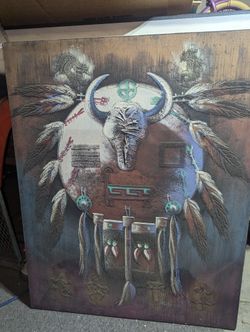 Native Canvass Sand Art